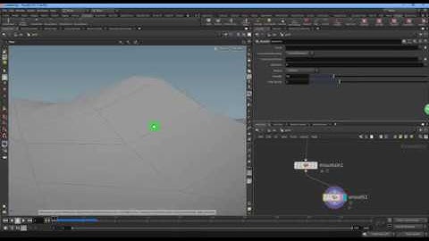 How to  simulate terrain in Houdini crowd animation