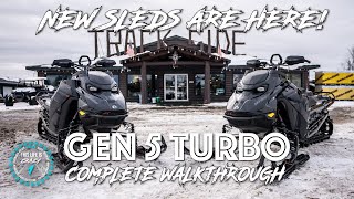 The NEW Sleds are Here! Twin Ski Doo GEN 5 Turbos!