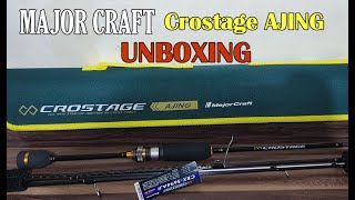 Major Craft Crostage Ajing 4pc Travel Rod CRX S694AJI - UNBOXING