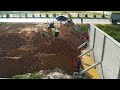 Completed Project! Land​ Filling Up The Corners​ By Komatsu D31p Bulldozer And 5ton Dump Trucks