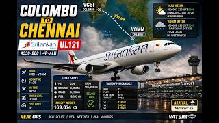 From Island to Coast: SriLankan Airlines UL121 (VCBI to VOMM) A330-200 Operations From Island to Coast: SriLankan Airlines UL121 (VCBI to VOMM) A330-200 Operations