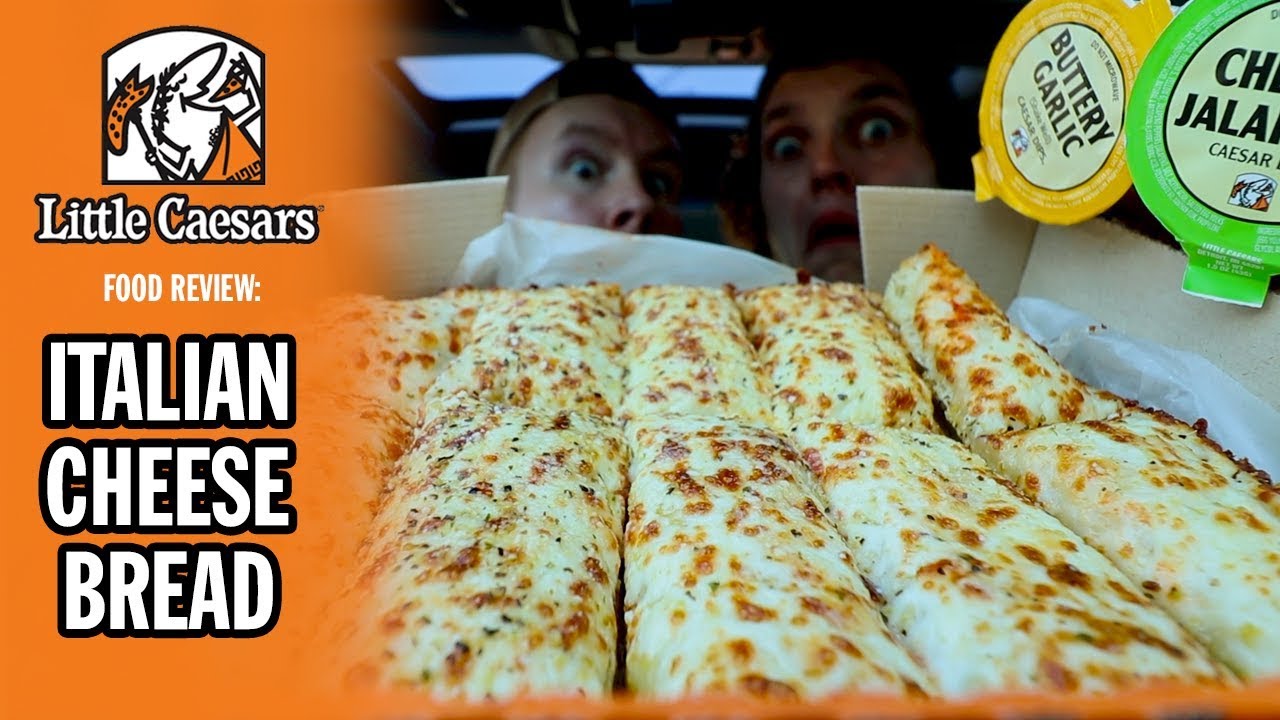 Little Caesars' Italian Cheese Bread Food Review | Season ...