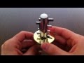 Solution for free the key from puzzle master metal puzzles