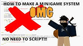 How To Make A Minigame Place Intermission And Status Part 1 Youtube - how to make a minigame in roblox