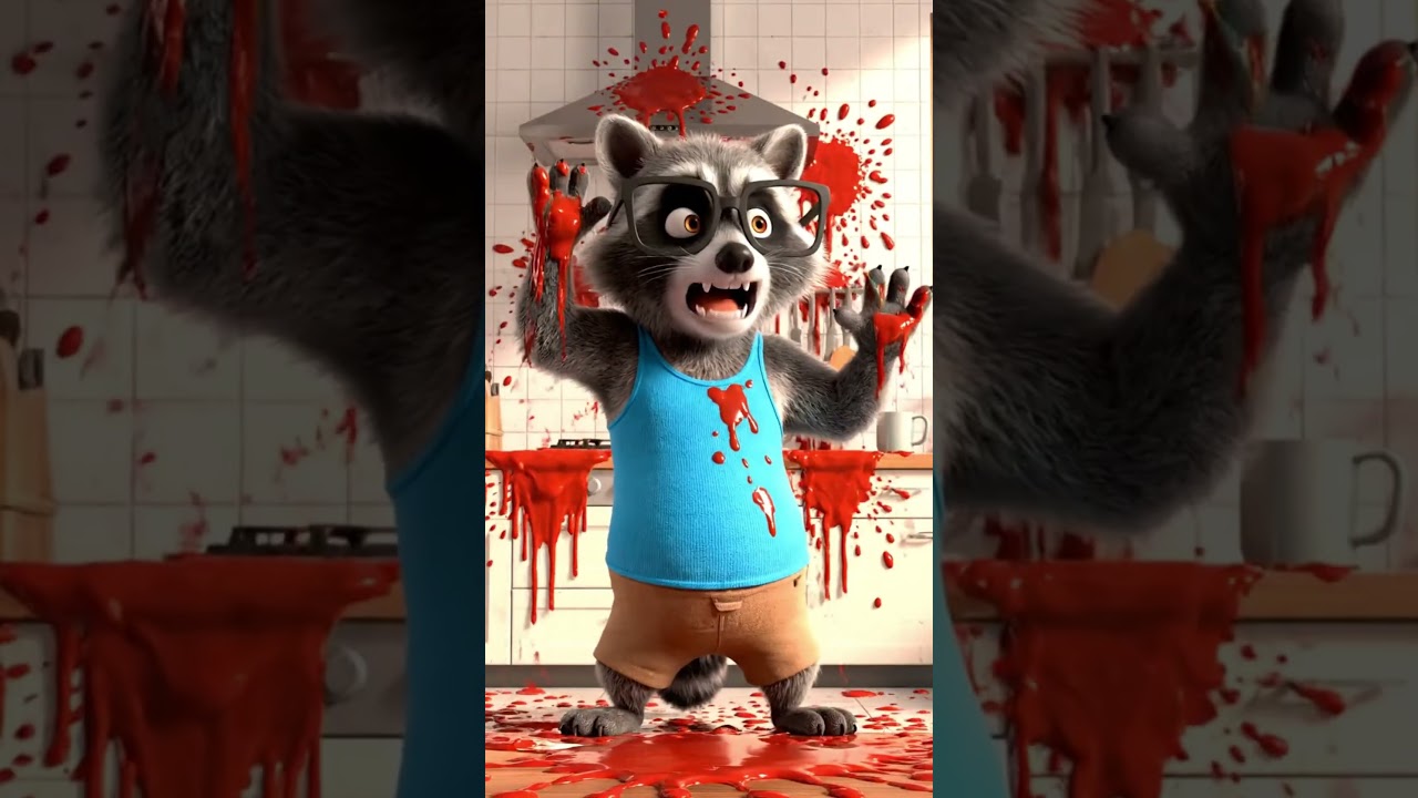 Rick the Raccoon vs. The Fly 🦟 | Funny Pixar-Style 3D Animation