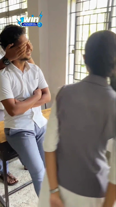 Girls lip kiss prank boys 🤣 Ofter boys reaction fun #kiss #students #kerala #shorts