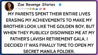 My Parents Called Me Not Worth Mentioning At Dad's Retirement—His Boss Opened My Folder First News