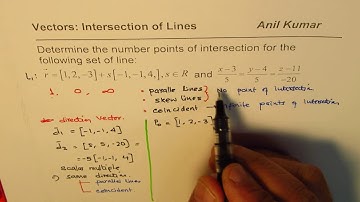 Show that the lines are parallel not Coincident Vectors in three space - EDEXCEL - GCSE