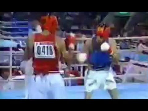 Бокс Джованни Паризи-Мехак Казарян Олимпиада 1988—57 kg 1/8