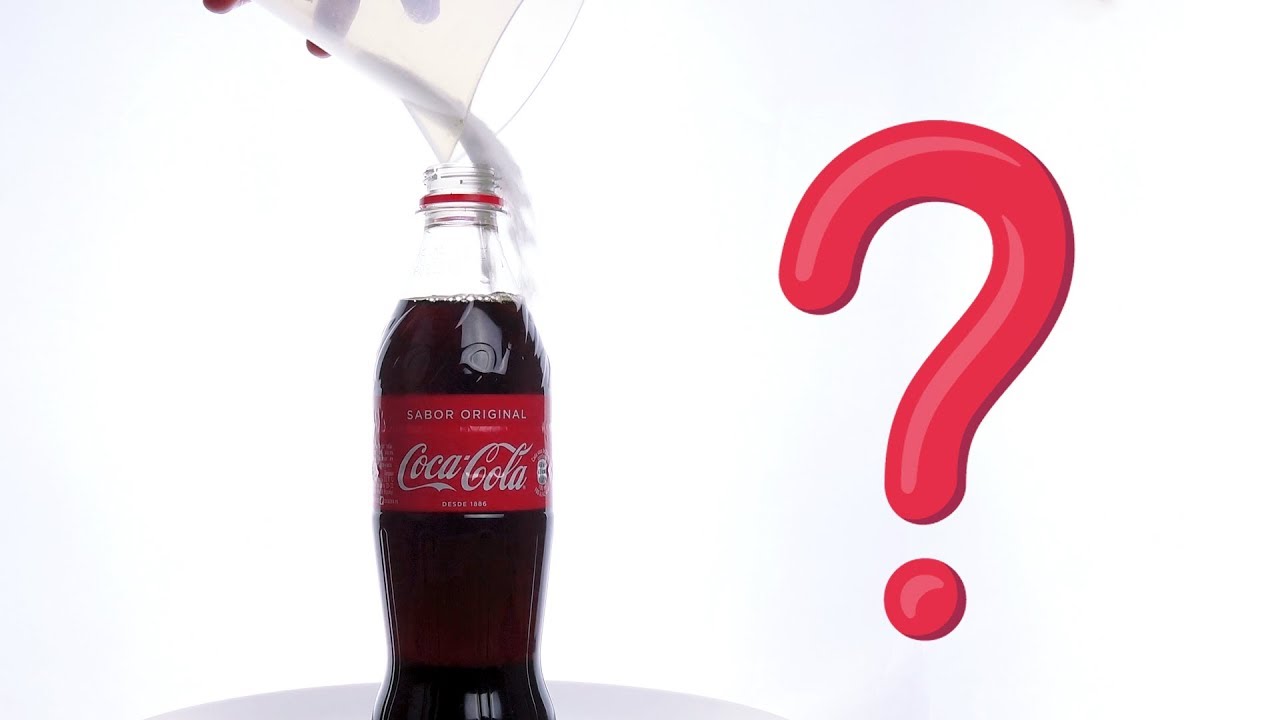 What happens if mix COCA COLA with SALT YouTube