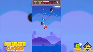 Monster Clicker - Buildbox 2018 Game Source Code + Admob Ads Ready