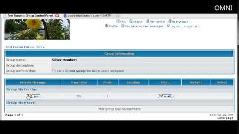 How to set up a forum part 2