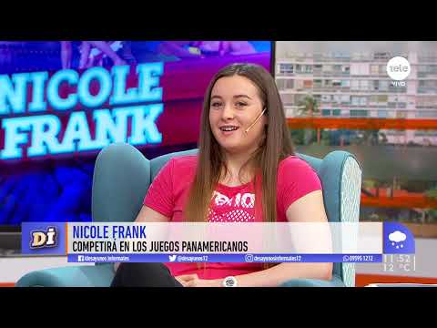 Nicole Frank: la joven nadadora uruguaya