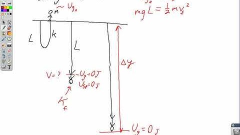 Conservation of Energy with Vertical Springs