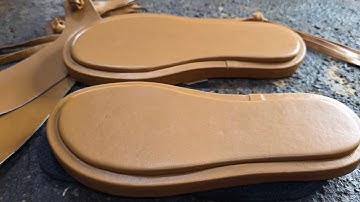 How to wrap a platform slide for beginners in shoemaking 