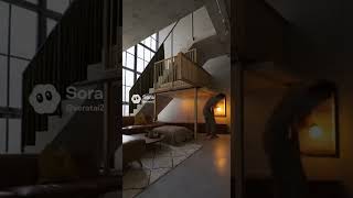Modern Magic: Watch This Minimalist Loft Transform Instantly #InteriorDesign #Architecture