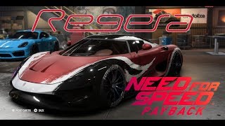 Need For Speed Payback Decal Design (Koenigsegg Regera)