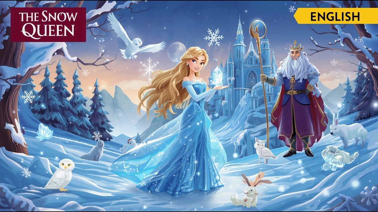 The Snow Queen | Fairy Tales & English Stories for Teenagers | Learn ...