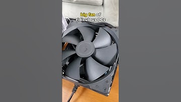 BIG FAN on small pc #shorts