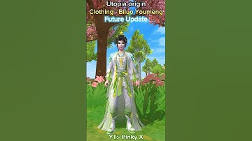 Utopia origin: Future Update Limited-Shop Clothing - Biluo Youmeng + Mount #utopia #utopiaorigin