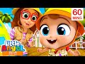 दुनिया भर के जानवर | Animals Around The World | Hindi Rhymes for Children | Little Angel Hindi