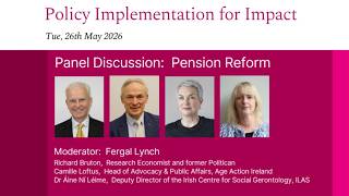 Case Study 1:  Pension Reform - Panel Discussion