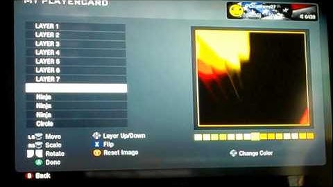 Black Ops Playercard Tutorial: See-Thru Fan