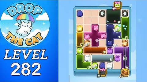 Drop The Cat Level 282 Walkthrough