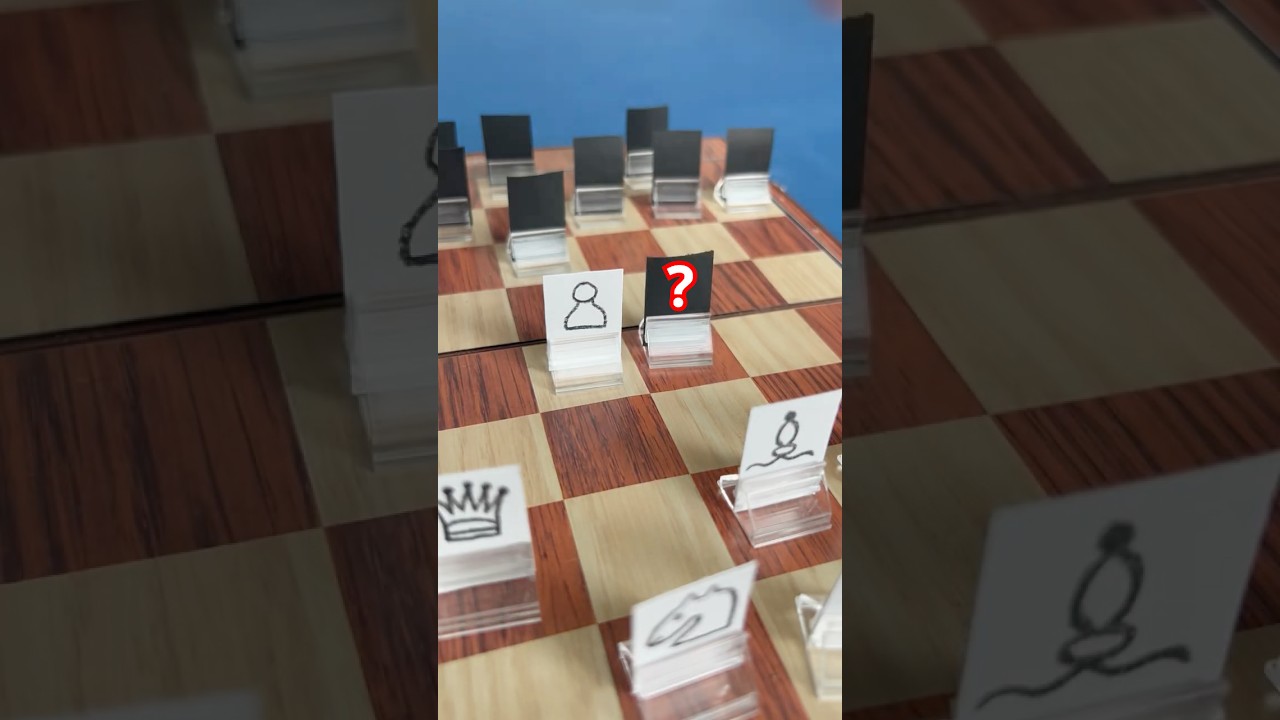 Hidden Identity Chess! #shorts #chess #memes