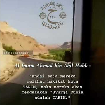 Story wa kota tarim syurga dunia❤