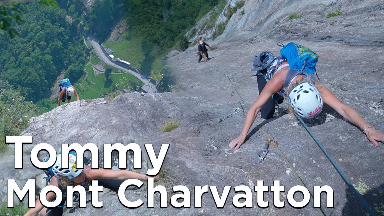 Tommy Mont Charvatton Vallée d'Aoste Italie escalade montagne alpinisme