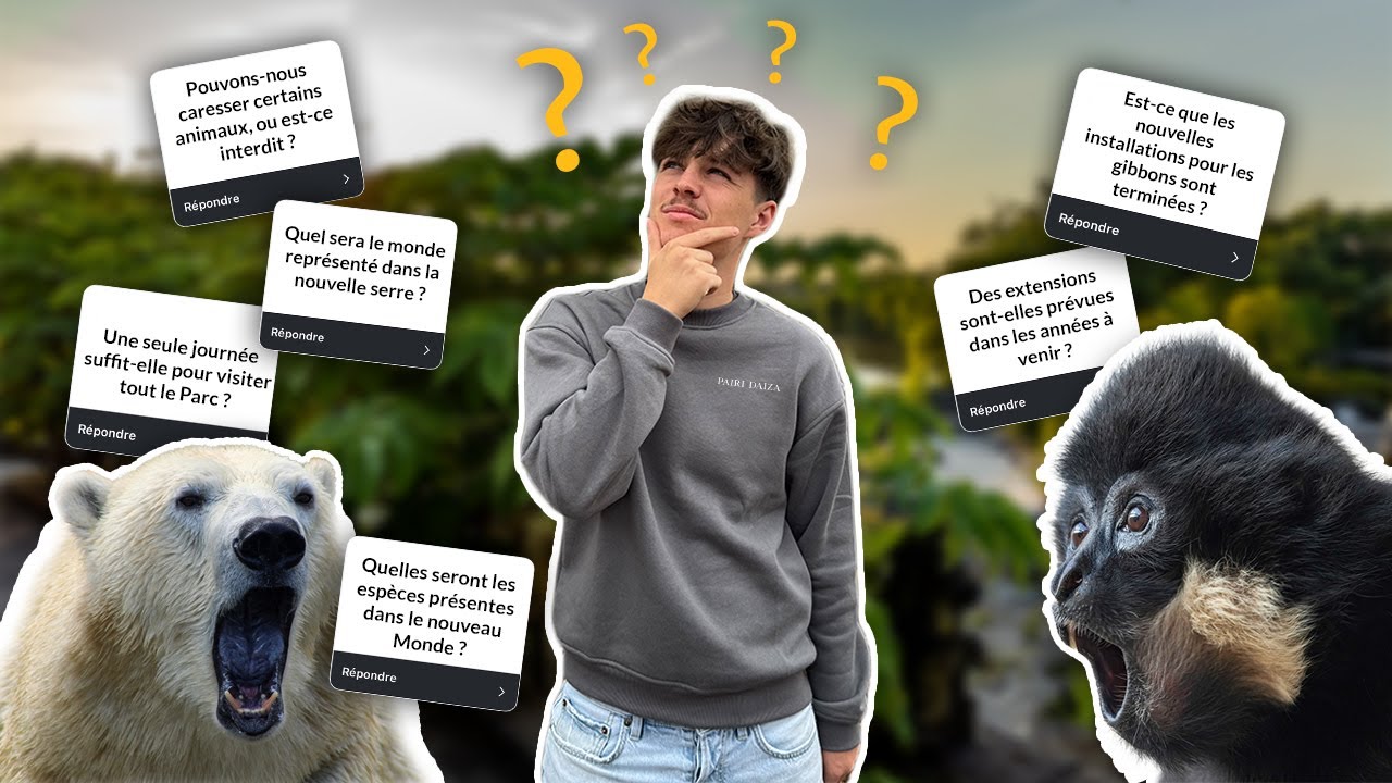 🦈 Quel est le prochain Monde de Pairi Daiza ? - Je réponds à vos questions !