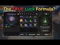 Unravelling The Luck Formula For The Forge Roblox Not Optimal Pick Runes 