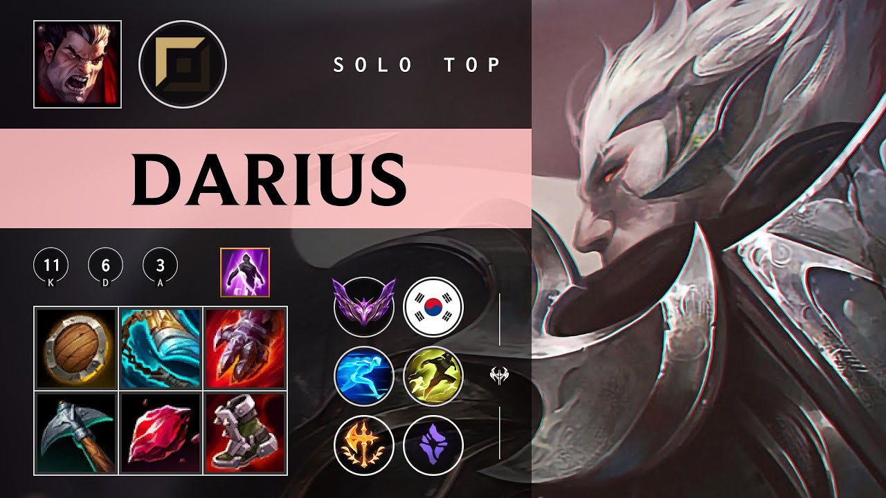 Darius Top vs Sion - KR Master Patch 26.01