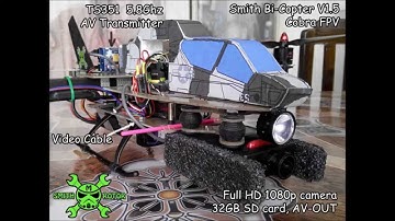 Smith Bi-Copter V1.5 Cobra FPV - Test 02