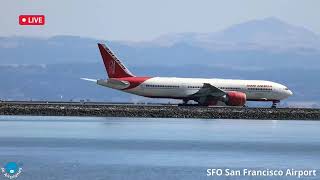  Live Watching Planes ️  At San Francisco International Airport (SFO)