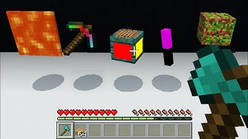 How to get Hidden Items in SURVIVAL MODE - Minecraft