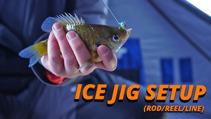 Ice Jig Setup (Rod/Reel/Line) - Brad Novak 