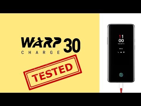 Warp Charge 30 on the OnePlus 7 Pro - Testing & Comparison