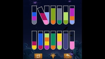 water color sort puzzle level 114 solution 🤗 - sort water color puzzle level 114  solution 🤗🥳