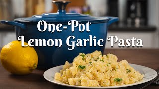 EASY ONE-POT LEMON GARLIC PASTA: Delicious and Ready in Minutes with Only a Few Ingredients by marcy inspired 3,476 views 2 months ago 4 minutes, 21 seconds