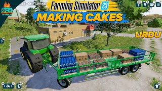 Making Cake🍰 in Bakery | Farming Simulator 23 Gameplay, fs23 urdu hindi screenshot 4