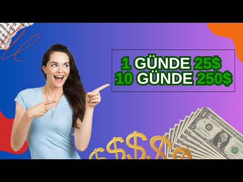 Her Gün $25 ÜCRETSİZ Kazan ! - İnternetten Para Kazanma 2024 (Kanıtlı)