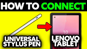 How To Connect Universal Stylus Pen to Lenovo Tablet (2025) - Step by Step