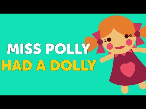 Miss Polly Had A Dolly Nursery Rhyme I Kindergarden TV