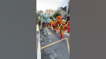 múa lân Ông Địa diễu hành Tết Trung Thu #liondance #mualancuchay #mualantrungthu #ongdiavuive