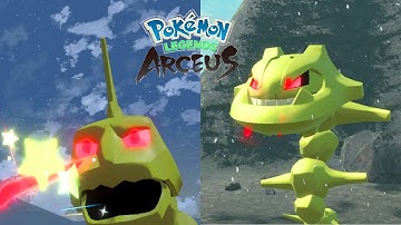 Shiny Alpha Onix & Steelix - Pokemon Legends Arceus
