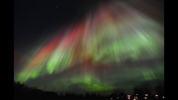 Standing Before a G4 Aurora Light Wall | Alberta, Canada (2025-11-12)