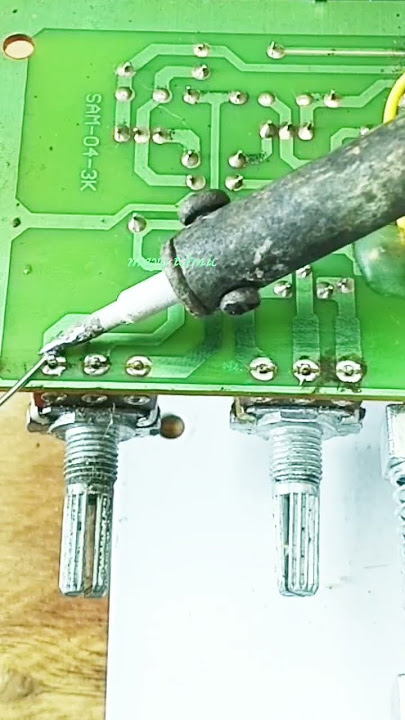 Potensio solderings #potensio #install #solderings