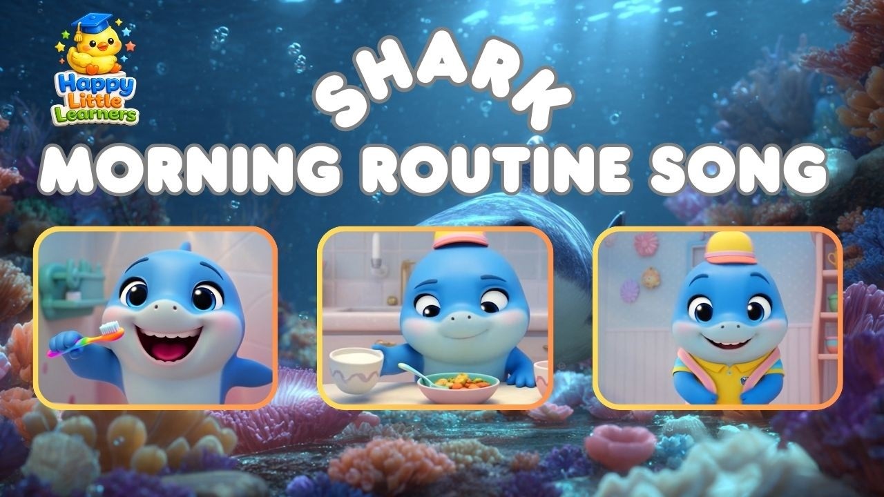 Shark Morning Routine—Hip Hip Hooray!